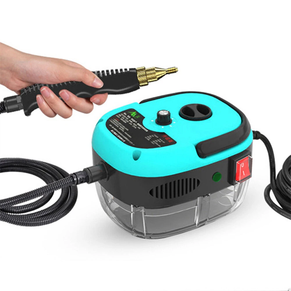 2500W High-Temperature High-Pressure Steam Cleaner 230V 901ml Capacity 4 Temperature Levels ABS Base for Kitchen Air Conditioner Cleaning (image for) 2500W High-Temperature High-Pressure Steam Cleaner 230V 901ml Capacity 4 Temperature Levels ABS Base for Kitchen Air Conditioner Cleaning